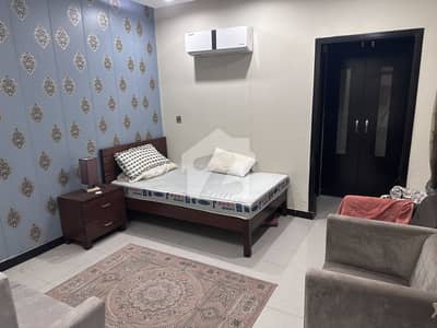 Wadud apartment ground floor three (3) bedrooms full furnished apartment for rent, four (4) Invertor split AC, wifi, TV, electric back up (Ups), kitchen appliances, interwood furniture. One car parking Only for families.