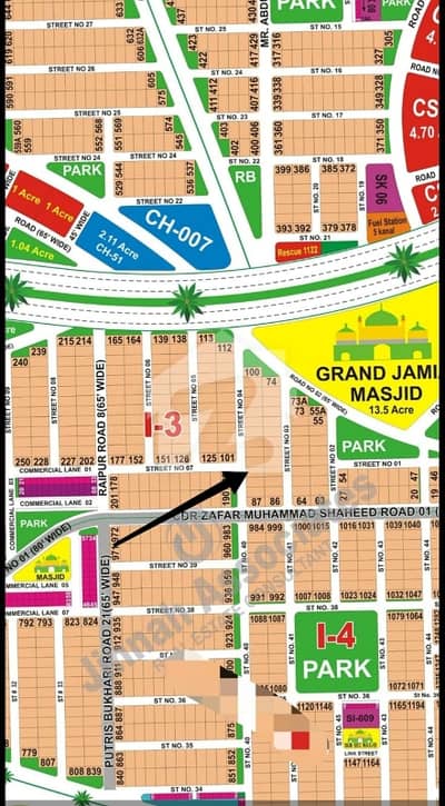 DHA Multan Sector I 1 Kanal Residential Plot Near To Park, Masjid And Commercial.