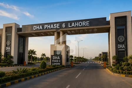 DHA Phase 6 Block N Lahore, 1 Kanal Plot Available. Prime Location,