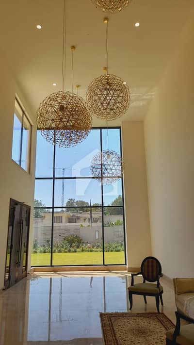 5.5 Kanal Brand-New Ultra-Luxury Diplomatic Mansion for Rent in F-6, Islamabad