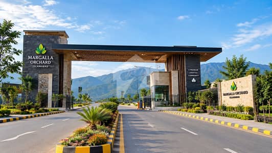 Corner & Park Face Plot in Margalla Orchard Prime Location