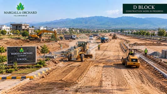 Residential Plot Spread Over 1 Kanal In Margalla Orchard Available
