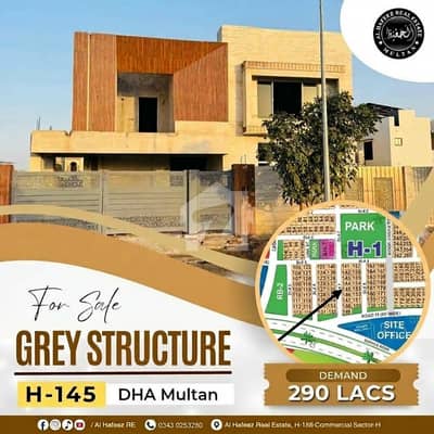 Prime Location Grey Structure Villa Near Park | Sector H, DHA Multan Prime Location Grey Structure Villa Near Park | Sector H, DHA Multan