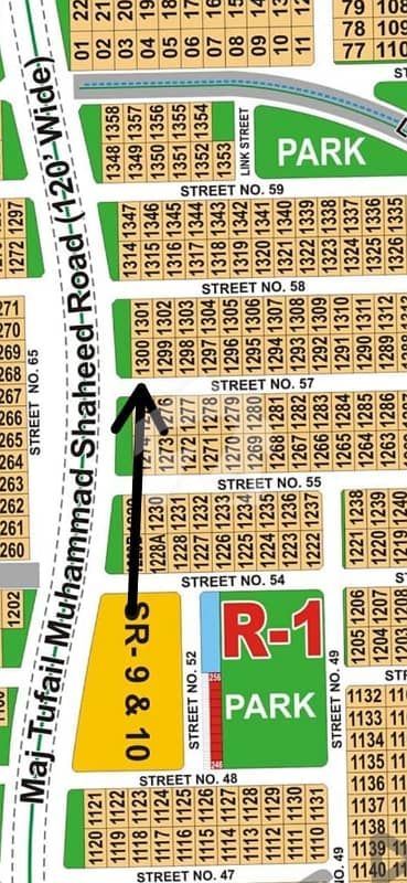 DHA Multan Possession Sector R Corner Extra land 120Fit Road Plot Available For Sale