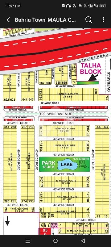 10.75 MARALA PLOT FOR SALE IN TALAHA BLOCK 10.75 MARALA PLOT FOR SALE IN TALAHA BLOCK