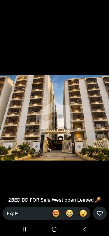 FLAT FOR SALE SAFARI ENCLAVE NEAR SAFORA CHORANGI RIM JHIM TOWER SADI TOWN ROAD KARCHI. CONTACT HIBA ESTATE