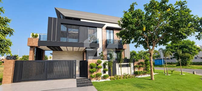 Most Reasonable Brand New & Fully Furnished | DHA Phase 7 | 22 Marla Corner Ultra Luxury House | Main Back