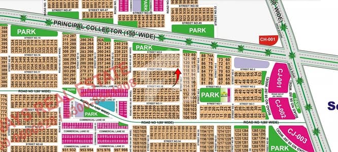 1 Kanal Prime Corner Residential Plot for Sale Sector J