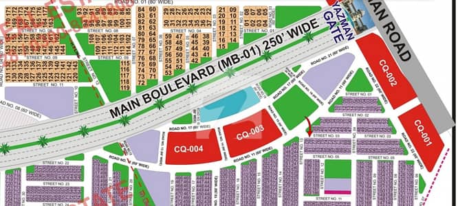 8 Marla Prime Second Corner Plot for Sale Sector Q