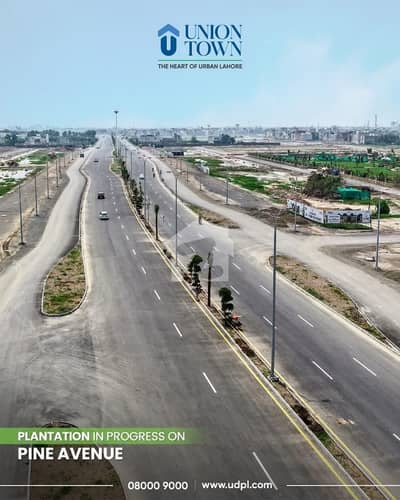 3 Marla Corner On Ground Plot Available On Easy Installment Plan In Union Town Main Pine Avenue Road Lahore