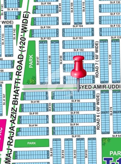 Dha Multan Sector T Prime location Plot 80 Fet Road Facing Possession Almost ready Near masque near commercial markeet near masque at reasonable price.