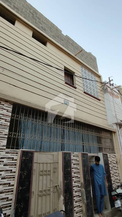 80 Sq Yds G+1 Leased House for Sale in Sector 5B-1, North Karachi | East Open