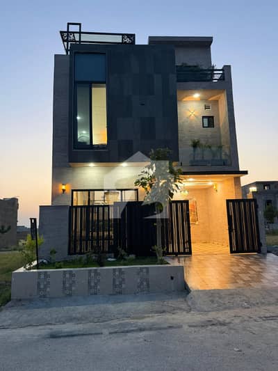 5 Marla ( 25*50 ) Double Heighted Designer House Available. Sun Face House + Direct Access from Main Double Road ( MDR ). Near to Cricket Ground + School + Park + Markaz & Masjid For Sale in Faisal Margalla City ( FMC ) Islamabad.