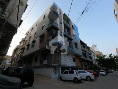 2 Bed Prime West-Open Corner Upper Ground Floor For Sale In PECHS Block 2