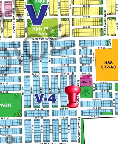 Dha Multan Sector V 2nd Corner Possession ready Prime location near Park and Commercial Market at reasonable price .