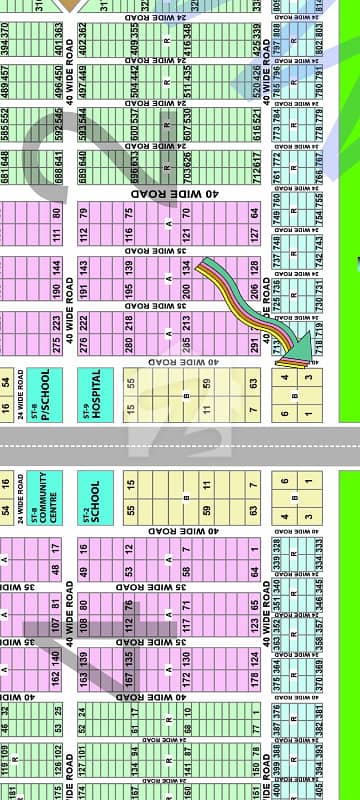 240 Square Yard Plot For Sale In Block 2 And 4 Saadi Garden Scheme 33 Karachi