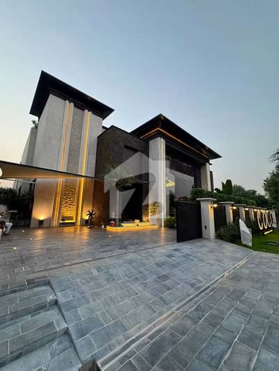 2 Kanal Brand New Luxury Ultra-Modern Design Most Beautiful Full Basement Fully Furnished Home Theater Swimming Pool Bungalow For Sale At Prime Location Of DHA Phase 5 Lahore Near To Park Masjid & Commercial Market