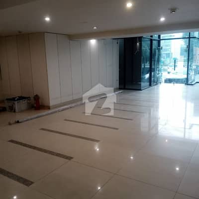 8 Marla Ground Floor And Mezzanine For Rent In DHA Phase 8 Broadway Facing Parking
