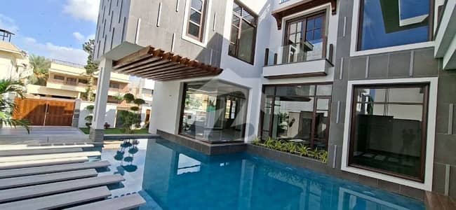 Brand New 1000 Yards Ultra Modern House For Sale In DHA Phase 6, Karachi