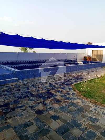 Urgent Sale 1 Kanal Farm House with Swimming Pool, 6 KW Solar & Gas Generator in Tatile Lahore