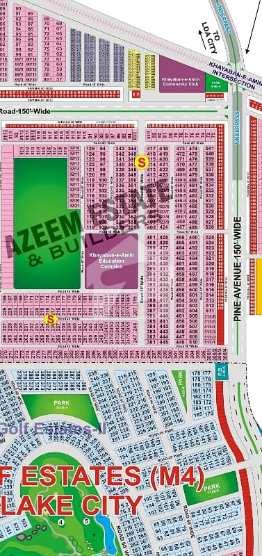 A Plot For Sale At An Excellent Location.  This Plot Is Located Near Lake City Golf Course