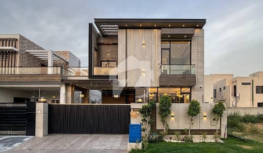 10 Marla Brand New Ultra Modern Design Bungalow For Rent In DHA Phase 5 Top Location Near To Park