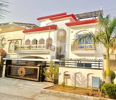 12 Marla ( 10 KVA Solar Panel House For Sale )