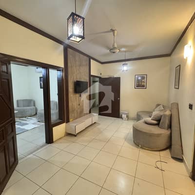 Chance deal 3 bed dd full furnished for rent in nishat commercial 2nd floor no chatting only call.