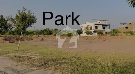 Kanal Park Face Back Open Plot Bahria Enclave Islamabad Lop Approved