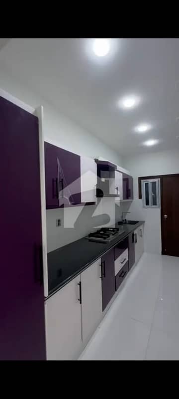 Brand New Apartment 2 Bedrooms Drawing Lounge Kitchen 1st Floor with Lift, Standby Generator available for Rent in DHA VI (Ittehad Commercial)