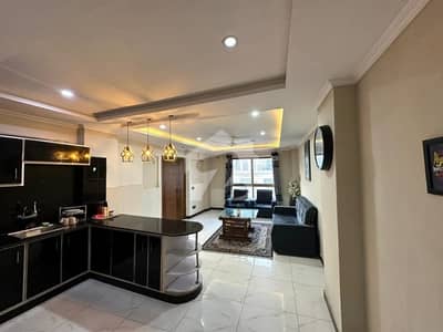1 bed fully furnished flate available for rent bahria town phase 7
