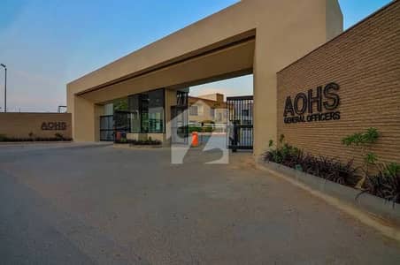 Premium 800 Yards Plot in AOHS Gated, Secure & Peaceful Living Near National Stadium