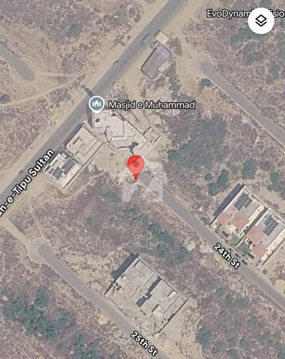 1000 Sq Yds Residential Plot 24th Street Zone E 1000 Sq Yds Residential Plot 24th Street Zone E