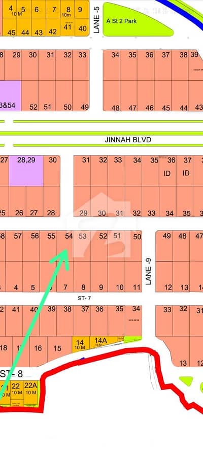 ڈی ایچ اے ڈیفینس فیز 2 ڈی ایچ اے ڈیفینس,اسلام آباد میں 1 کنال رہائشی پلاٹ 5.4 کروڑ میں برائے فروخت۔ ڈی ایچ اے ڈیفینس فیز 2 ڈی ایچ اے ڈیفینس,اسلام آباد میں 1 کنال رہائشی پلاٹ 5.4 کروڑ میں برائے فروخت۔