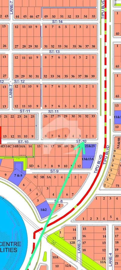Residential plot available for sale
