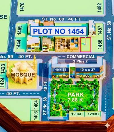 8 MARLA PLOT FOR SALE IN MULTI F-17 ISLAMABAD ALL FACILITY AVAILABLE CDA PPROVED SECTOR MPCHS