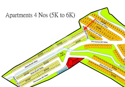 Premium CATEGORY CORNER 5 Marla plot in DHA Phase 4 Sector D