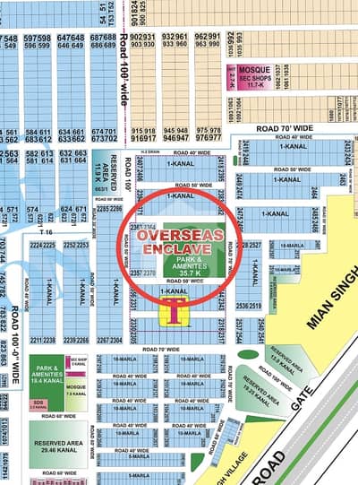Kanal Facing Park Prime Location