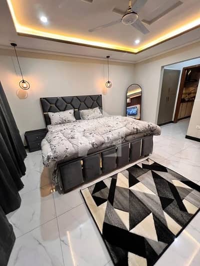 1 bed fully furnished flate available for rent bahria town phase 7