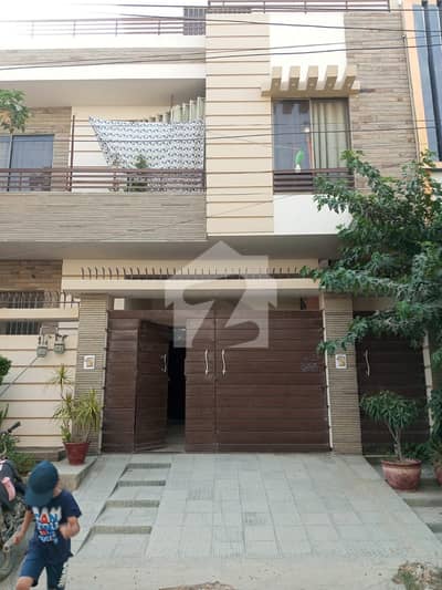LUXURY HOUSE FOR SALE GROUND FLOOR KDA LEASE BOUNDARIES WALL 1665 SQUARE FEET  BANK LOAN APPLICABLE MAIN HASAN SQUARE BLOCK 13A GULSHAN E IQBAL