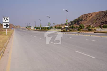 Plot For Sale In Sector F-1 Semi Corner Side Open Huge Green Patch Possession Utility Paid Best Location For Living Bahria Enclave Islamabad