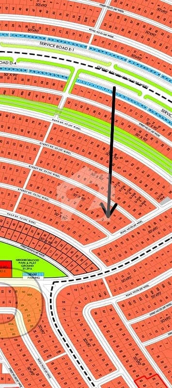 1 Kanal Developed Possesionable Plot Available For Sale. . .