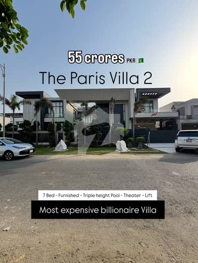 THE PARIS VILLA 2 | Ultra-Luxury 2 Kanal Furnished Villa DHA PHASE 6 LHR THE PARIS VILLA 2 | Ultra-Luxury 2 Kanal Furnished Villa DHA PHASE 6 LHR