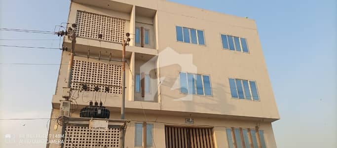 INDUSTRIAL / COMMERCIAL BUILDING FOR RENT Prime Location Main Road, Brooks Chowrangi, AL KARIM ESTATE