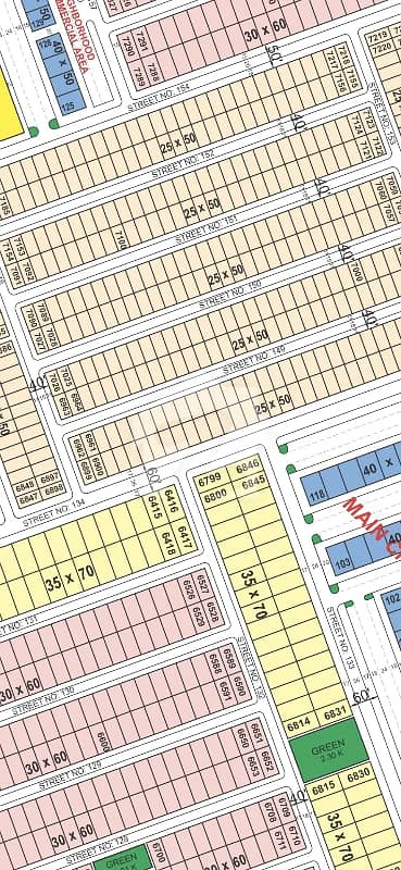 60ft Road Front Open Solid Land Plot