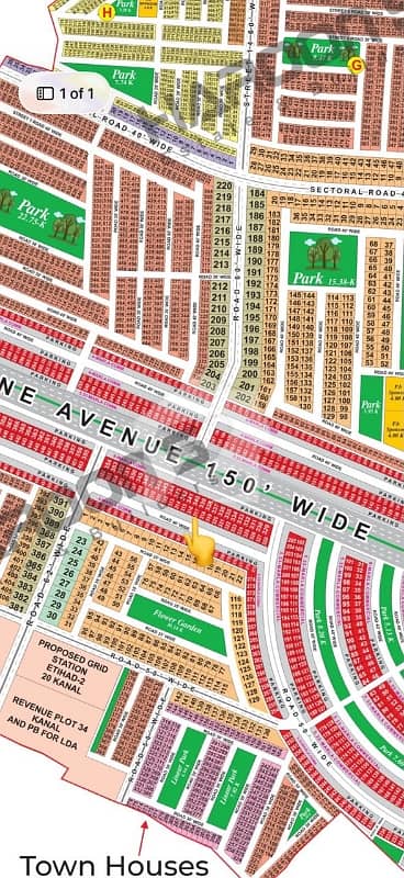 5 Marla Plot For Sale In Etihad Town Phase E