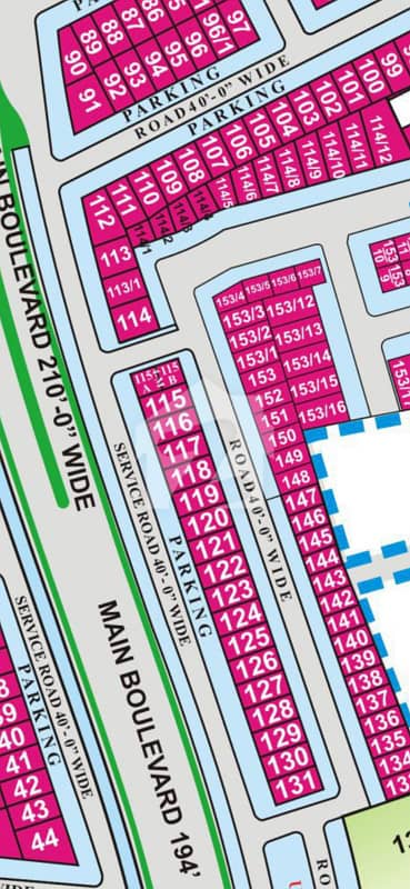 A 6-marla commercial plot at DHA Phase 8 Lahore,