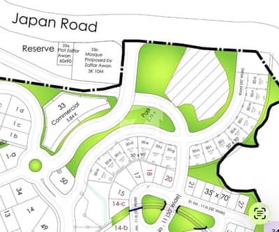 1 Kanal Plot With Extra Land In Bahria Town Phase 8