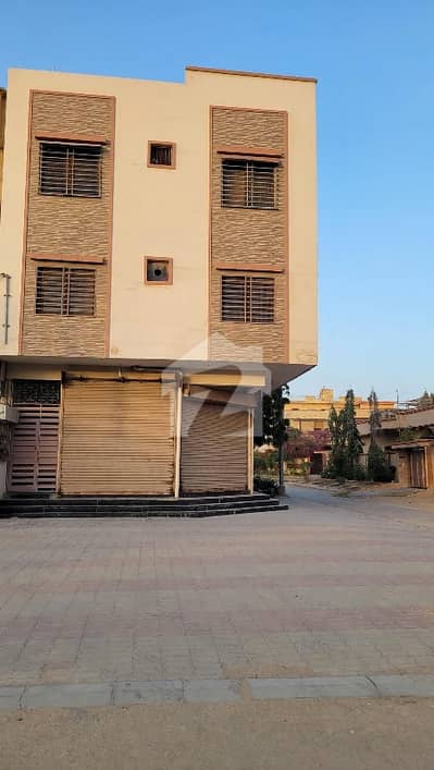 2 Bed Lounge Corner Flat For Sale - 2nd Floor - Leased - Sector W Gulshan-E-Maymar - Near Park & Masjid