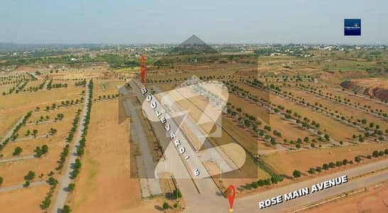 8 Marla Plot For Sale in DHA valley sector Rose